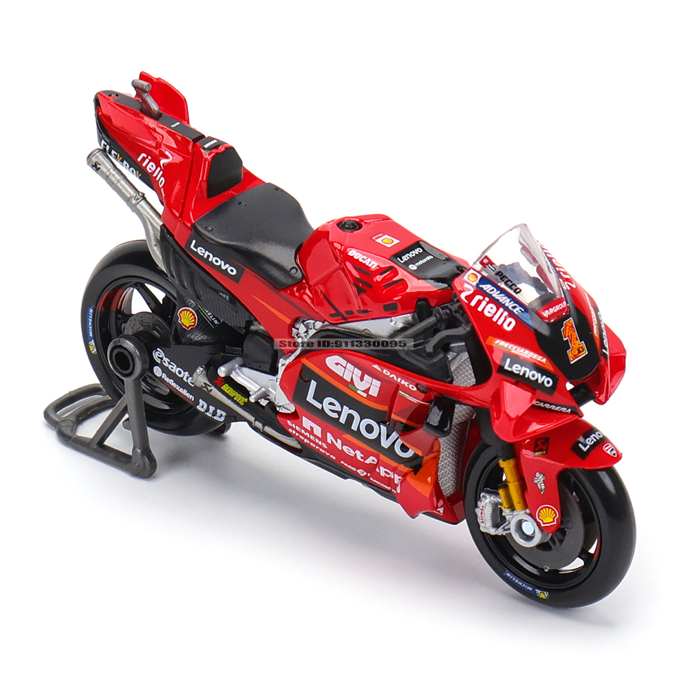 Maisto Yamaha Factory Racing Team, Morbidelli, Quartararo, Modelo de Motocicleta Alloy, Colecionáveis, Simulação Colecionável, #21, #20, 1:18, 2022