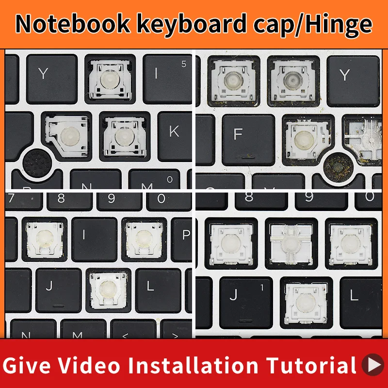 Сменный колпачок для клавиатуры ноутбука HP ELITEBOOK 850 G7 850 G8 845 G7 G8 855 G8 G7, ключ и зажимы