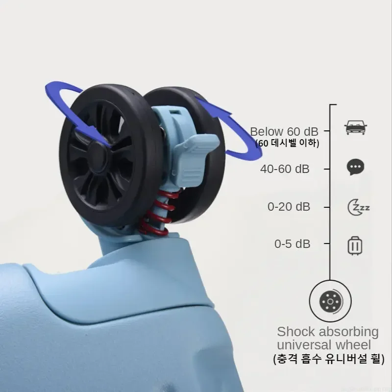Pull Bar Box mit großer Kapazität 20 24 26 28 Zoll Universal-Rad koffer rechteckige Männer und Frauen mit Brems code Reiß verschluss Reisekoffer
