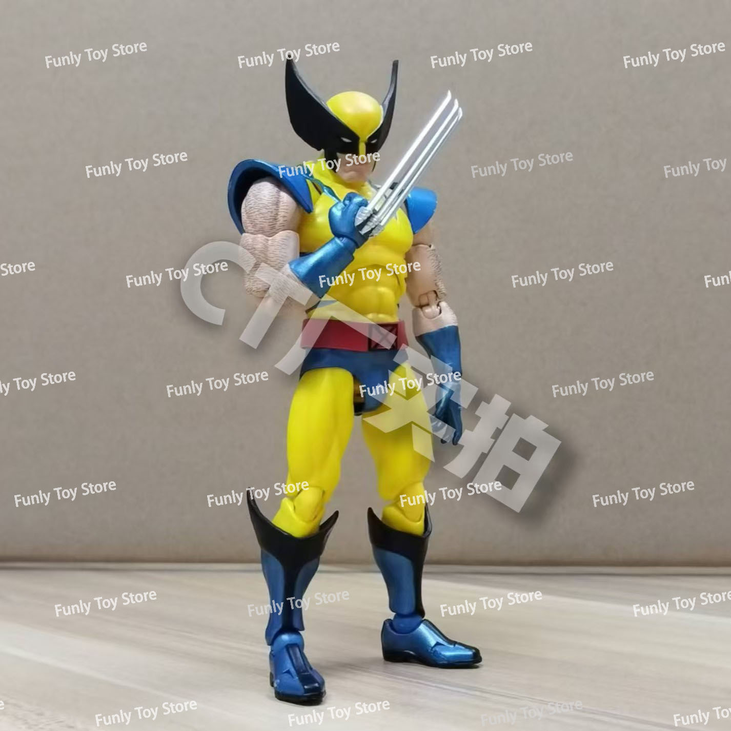 在庫 Ct おもちゃウルヴァリン Mafex 096 フィギュア 138 ブラウンコミック版 X-メンアニメアクションフィギュア置物モデルカスタマイズされたギフトおもちゃ
