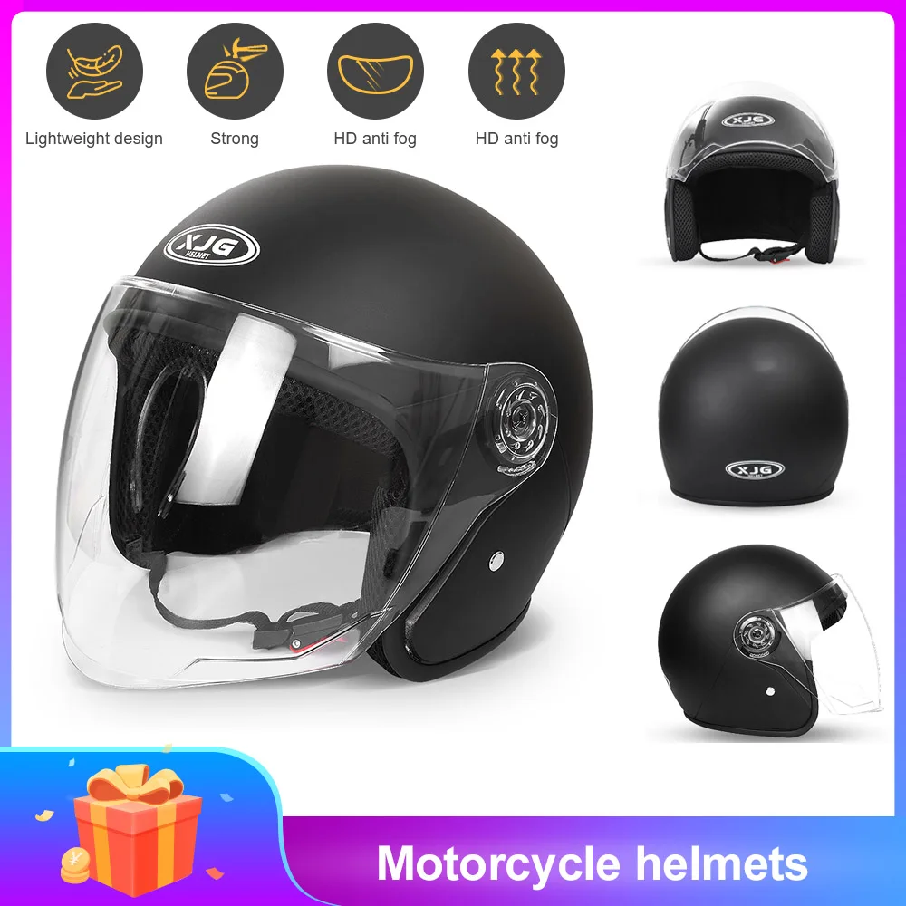 オートバイヘルメット男性女性クラシックレトロスクーターハーフヘルメット超軽量サイクリングヘルメット MTB バイク自転車オートバイヘルメット