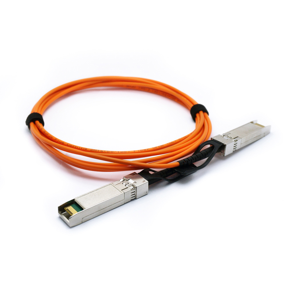 10G SFP + OM2 3/5/7/10/20 м, кабель AOC, 10GBASE, активный Оптический SFP-кабель, высокоскоростная передача, совместимая с Cisco MikroTik