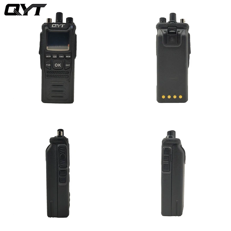 QYT CB-58 26,965-27,405 MHz 4 W 27 MHz Radio FM AM Handheld Walkie Talkie Band Radio 4100 mAh Batterie