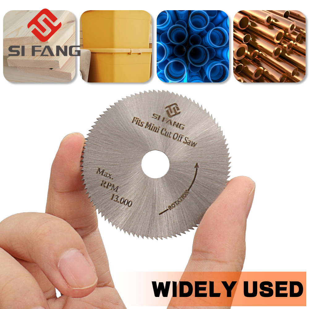 50 mm 2 Zoll HSS Holzbearbeitung Mini Kreissägeblatt Kunststoff Trennscheibe Allzweck für Holz