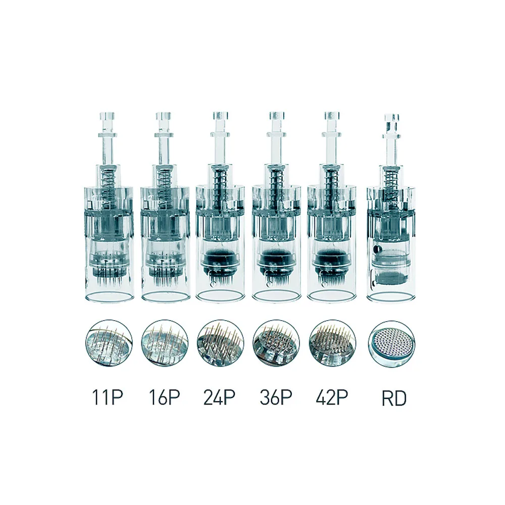 ดร. ปากกา M8 ตลับเข็ม Bayonet ตลับหมึก 11 16 36 42 Nano เข็ม MTS Micro Skin Needling ใช้งานร่วมกับ Dr ปากกา M8