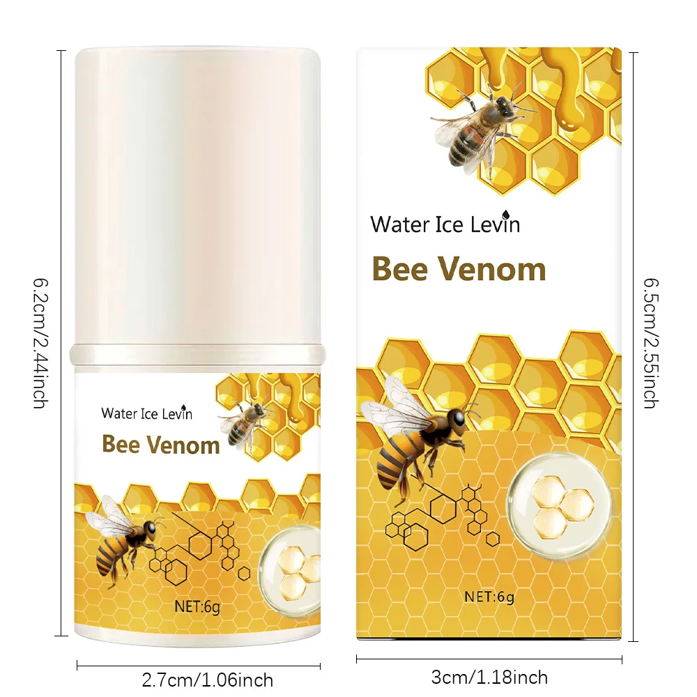 Creme para os olhos com veneno de abelha, creme para olheiras, remove bolsas para os olhos, ácido hialurônico, soro hidratante contra inchaço, cuidados com os olhos