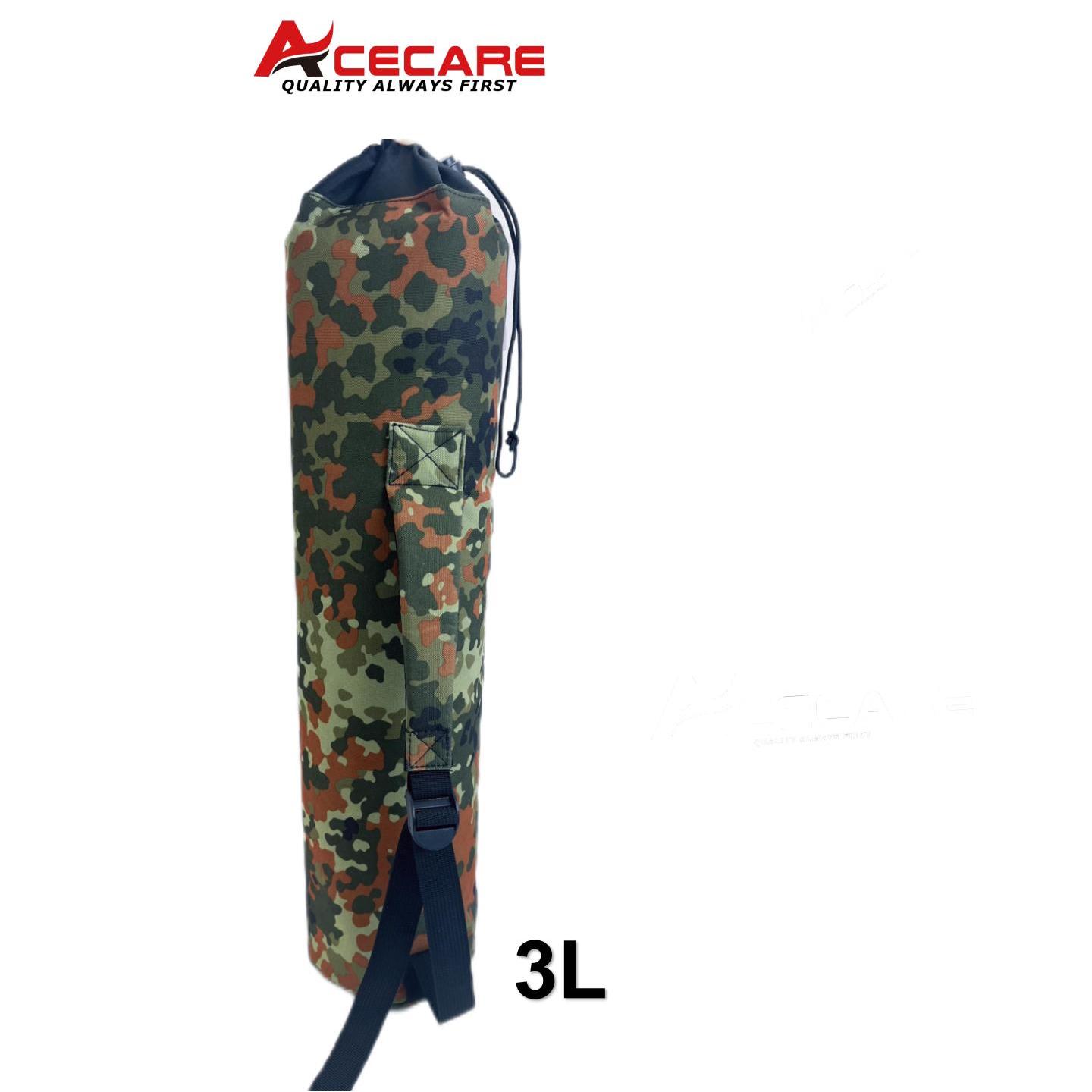 ACECARE Borsa per zaino con cilindro in fibra di carbonio ad alta pressione da 3 litri Custodia protettiva per bombola