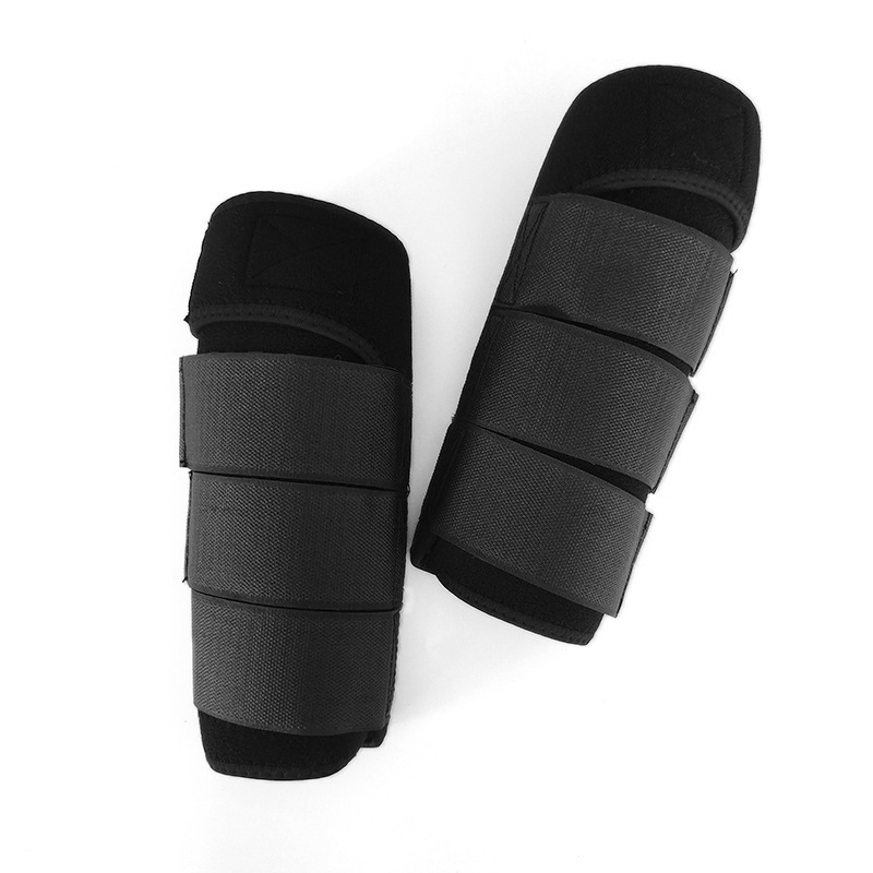2 peças botas legging de cavalo anti-colisão equipamento de corrida de cavalos equestres material de mergulho macio e absorção de choque