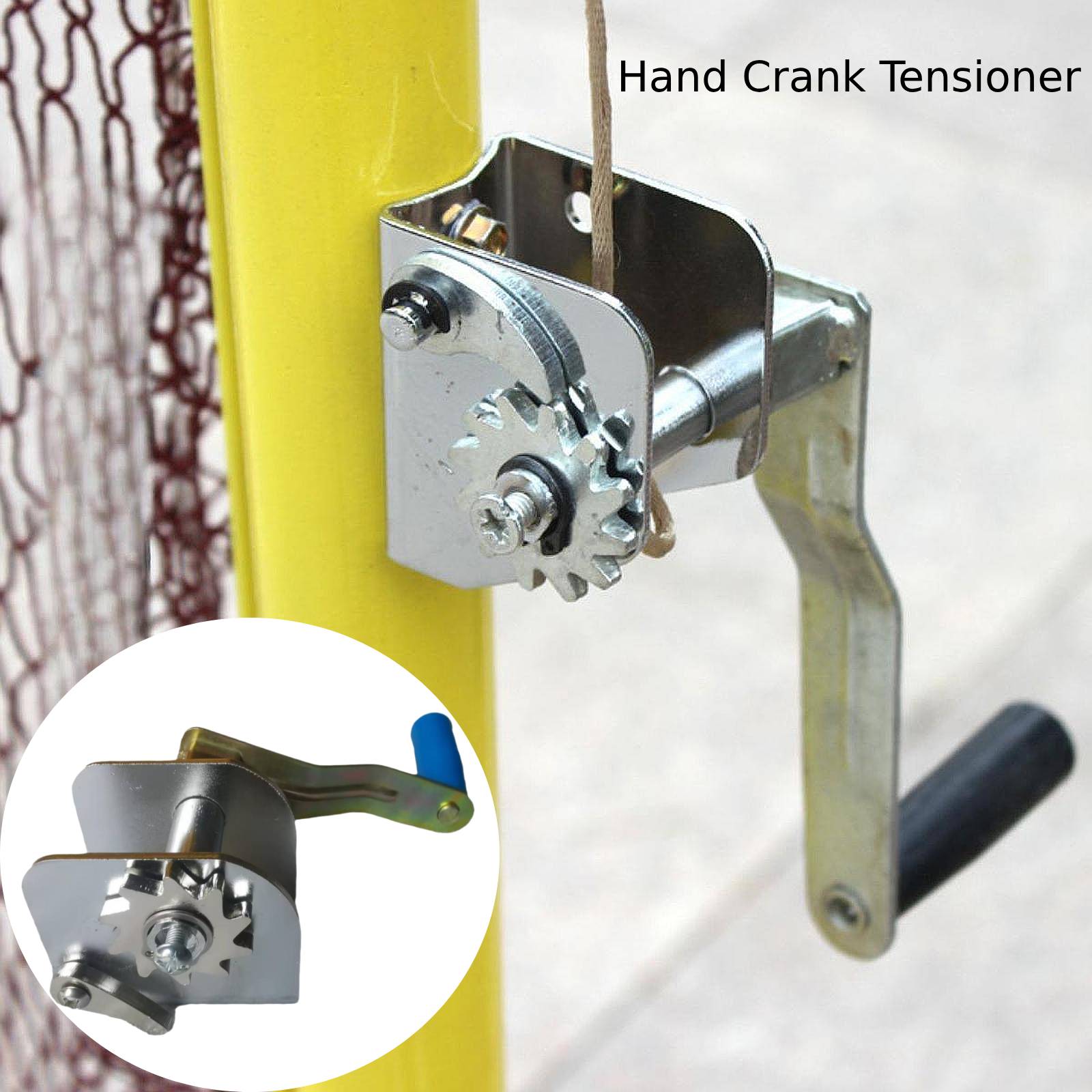 Натяжитель спортивной сетки Компактное тренировочное оборудование Устройство для установки волейбольной сетки Многоцелевой инструмент для натяжения Подтяжка и регулировка сетки