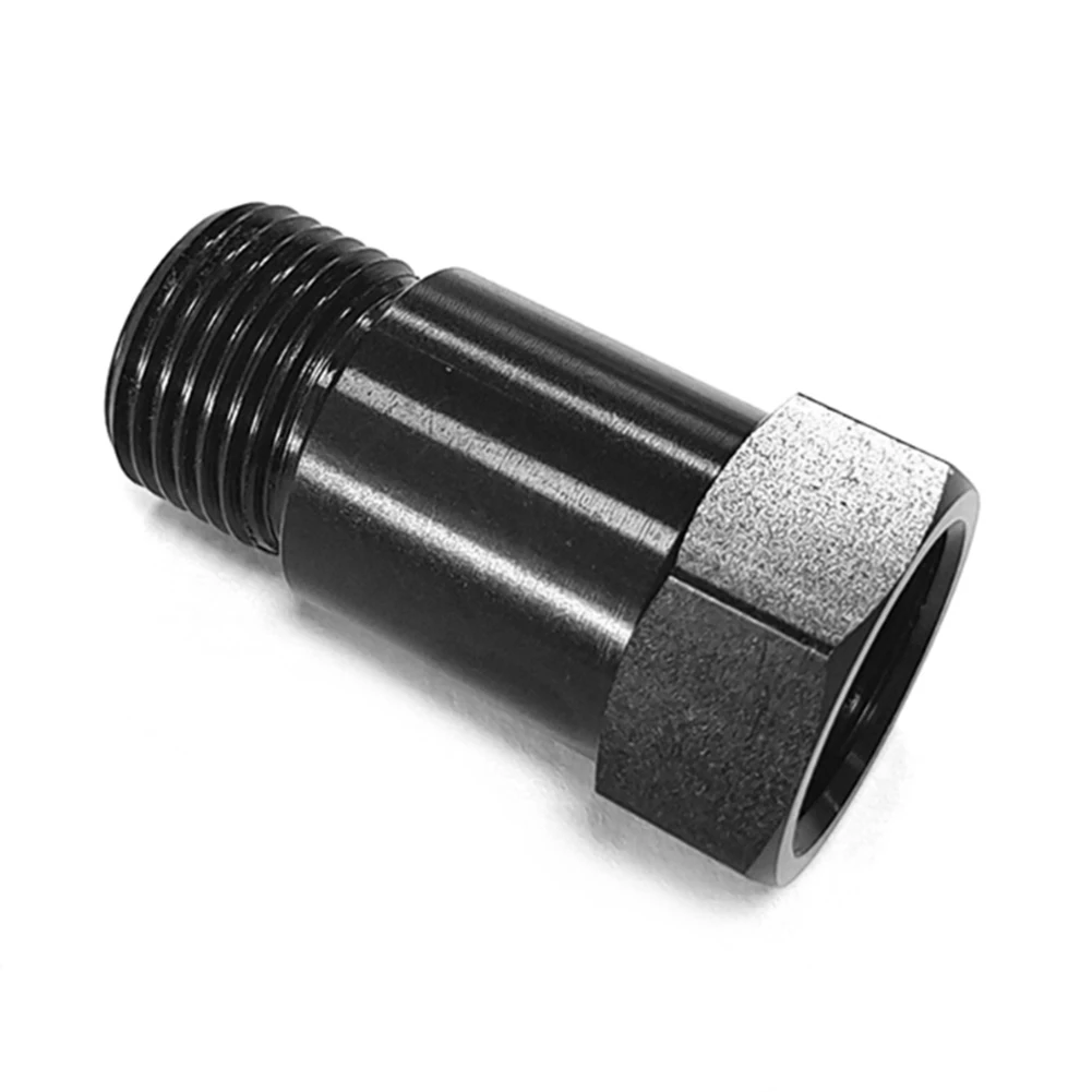 Conectores de Sensor de oxígeno para coche, adaptador de Sensor de O2, M18 x 1,5, sonda Lambda, herramientas negras, accesorios para automóviles