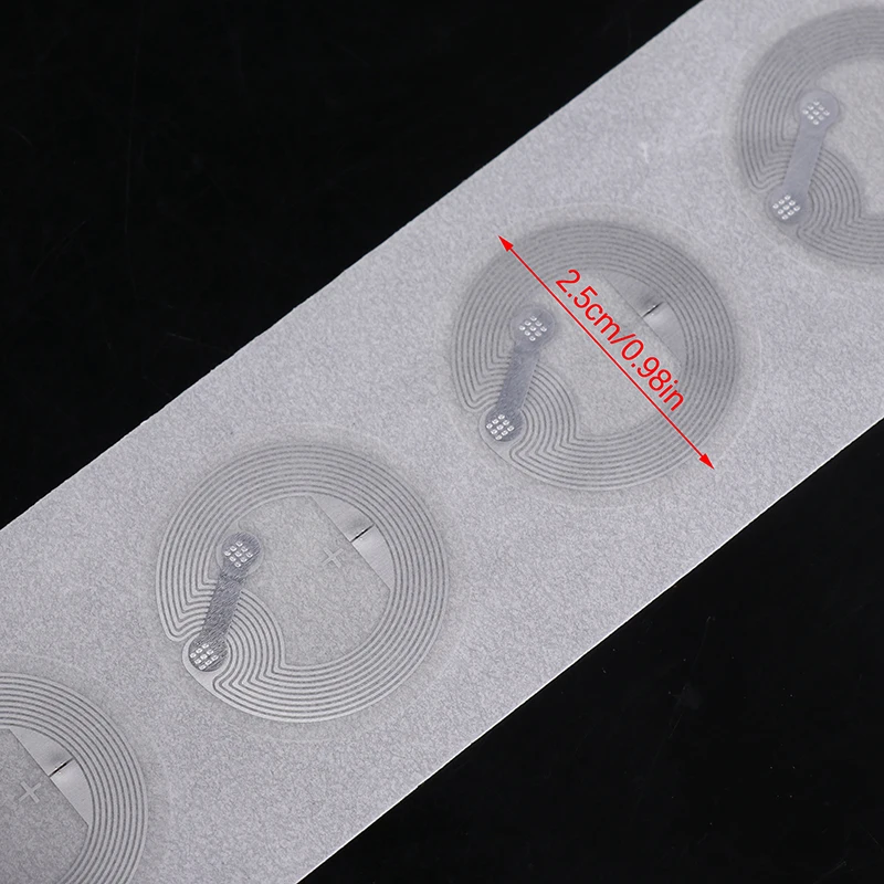 50/100Pcs แท็ก NFC Nfc215 ชิปป้ายสติกเกอร์ RFID อิเล็กทรอนิกส์ป้ายสติกเกอร์สําหรับ Access Control สมาร์ท Rewritable