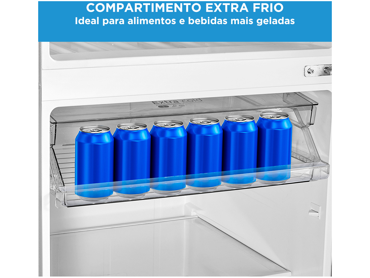 Geladeira/Refrigerador Midea Frost Free Duplex 425L MD-RT572EVD461 - 110V