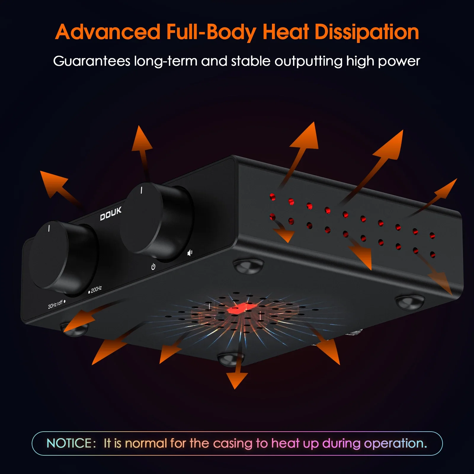Douk Audio A5 TPA3255 Amplificador Estéreo HiFi Áudio Classe D Amplificador Filtro de Passagem Alta Amplificador de Mesa de Energia Doméstica 300W com Fonte de Alimentação 32V/5A