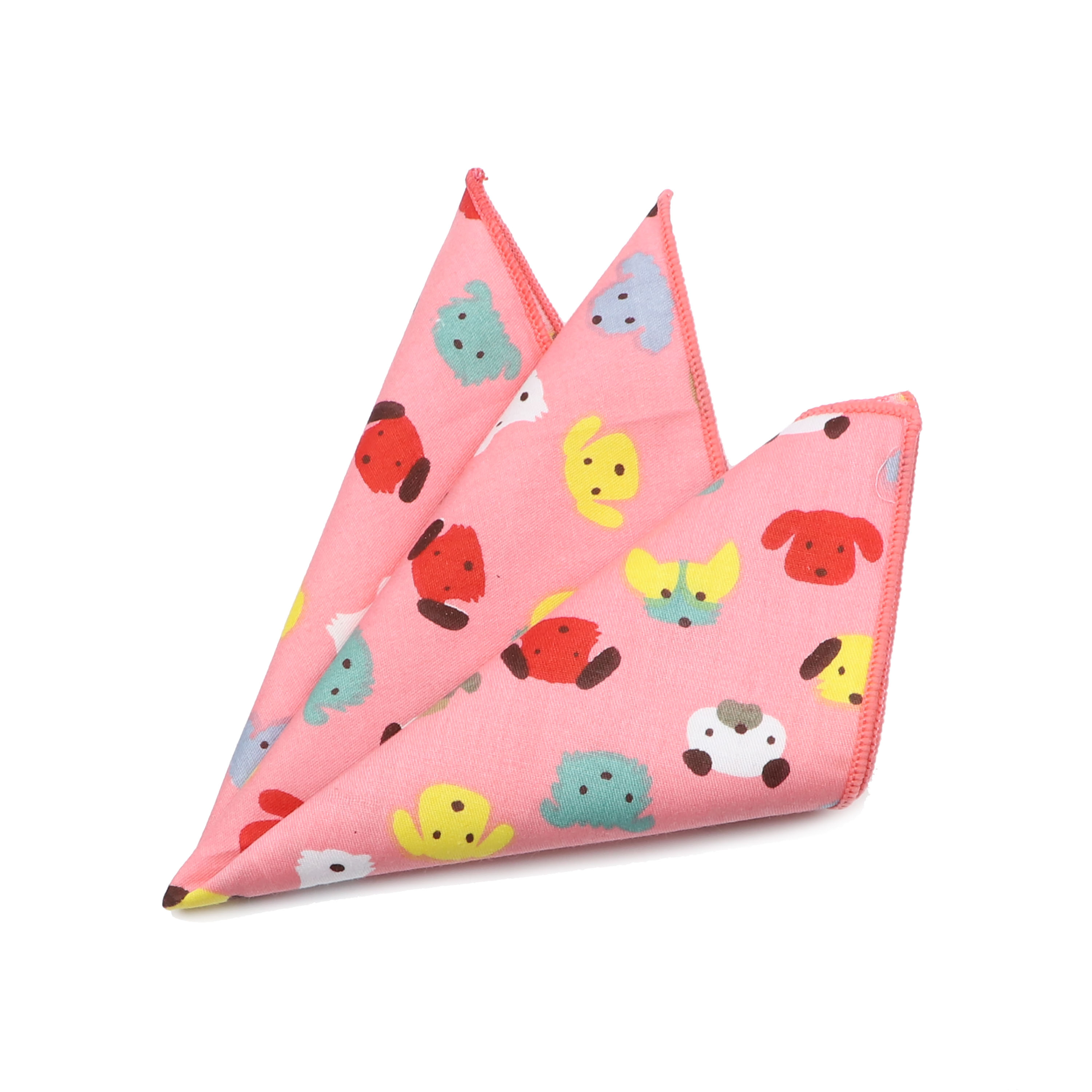Hoạt Hình Thú Bông Cầm Tay Khăn Choàng Cổ Dễ Thương Hankies Nam Bỏ Túi Vuông Gấu Chó Vịt Động Vật Trái Cây Khăn Tay Thắt Nơ Phụ Kiện