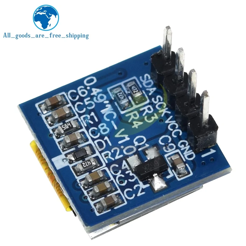 Tzt 1/5 pces 0.49 Polegada display oled módulo lcd branco 0.49 "tela 64x32 i2c interface iic ssd1315 driver para arduino avr stm32