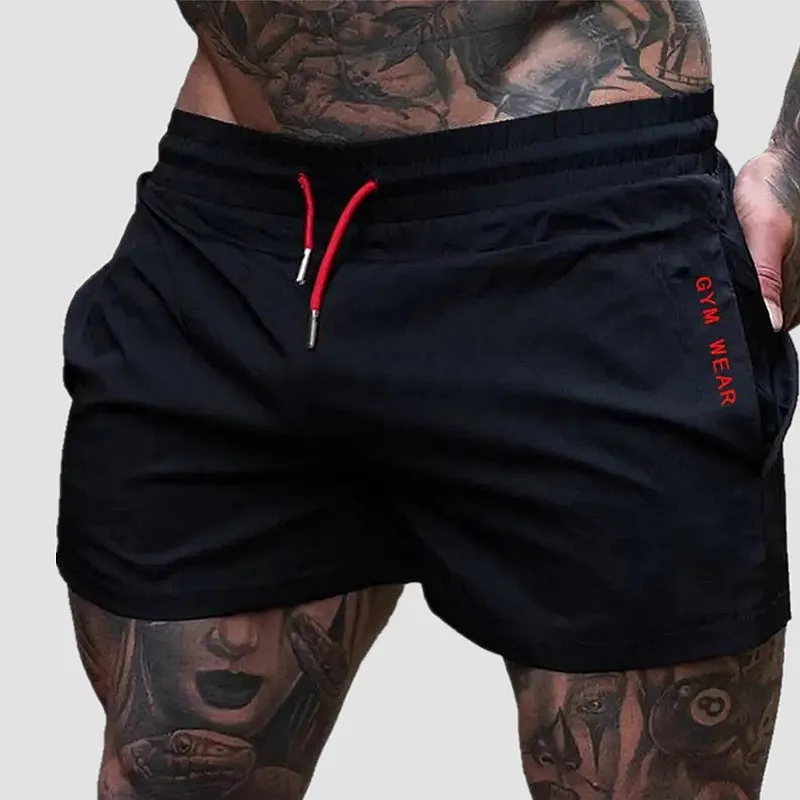 2024 sommer Gym Fitness männer Shorts Woven jogginghose Dünne Mode Männer Marathon Laufhose Sport Atmungsaktive Training Hosen