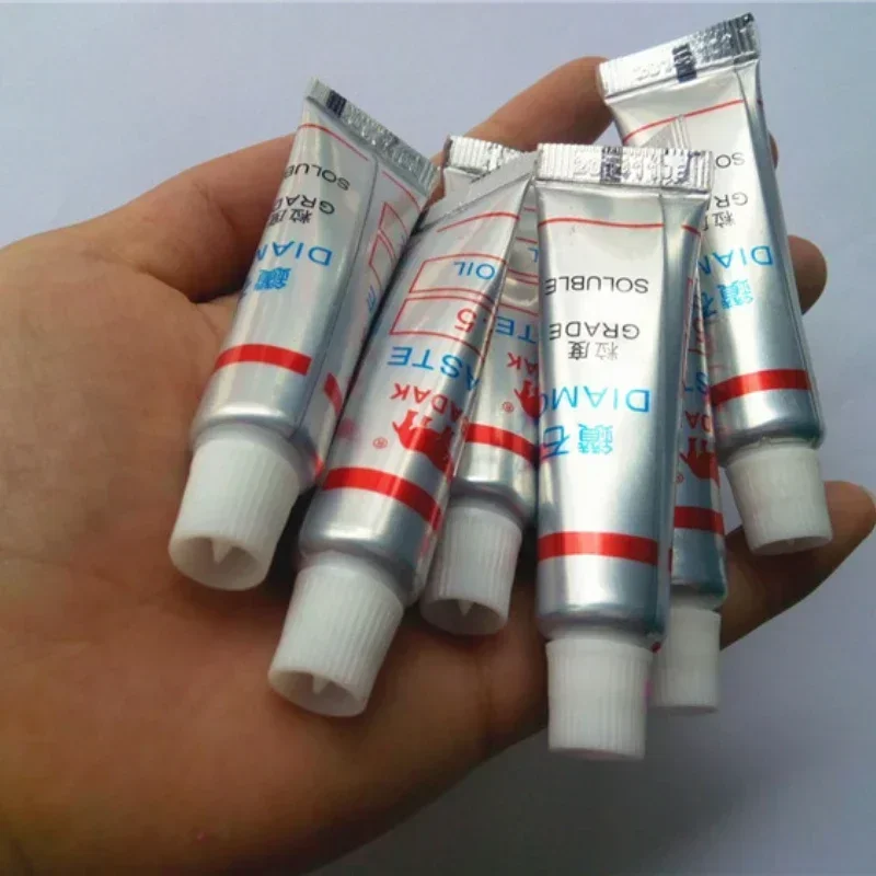 2 Stück Polierpaste Diamant-Schleifpaste W0,5 ~ 40 Körnung 320 ~ 10000 #   Läppen von Glas, Metall, Schleifen, Polieren, Schleifwerkzeugen