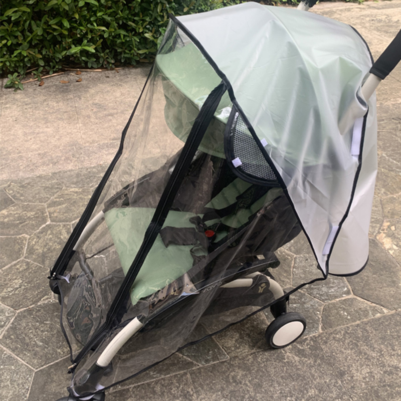 Impermeável Baby Stroller Rain Cover, Baby Stroller Raincoat, Cobertura Vento Segurança para YOYO, YOYA, Yoyo2, Stroller Acessórios