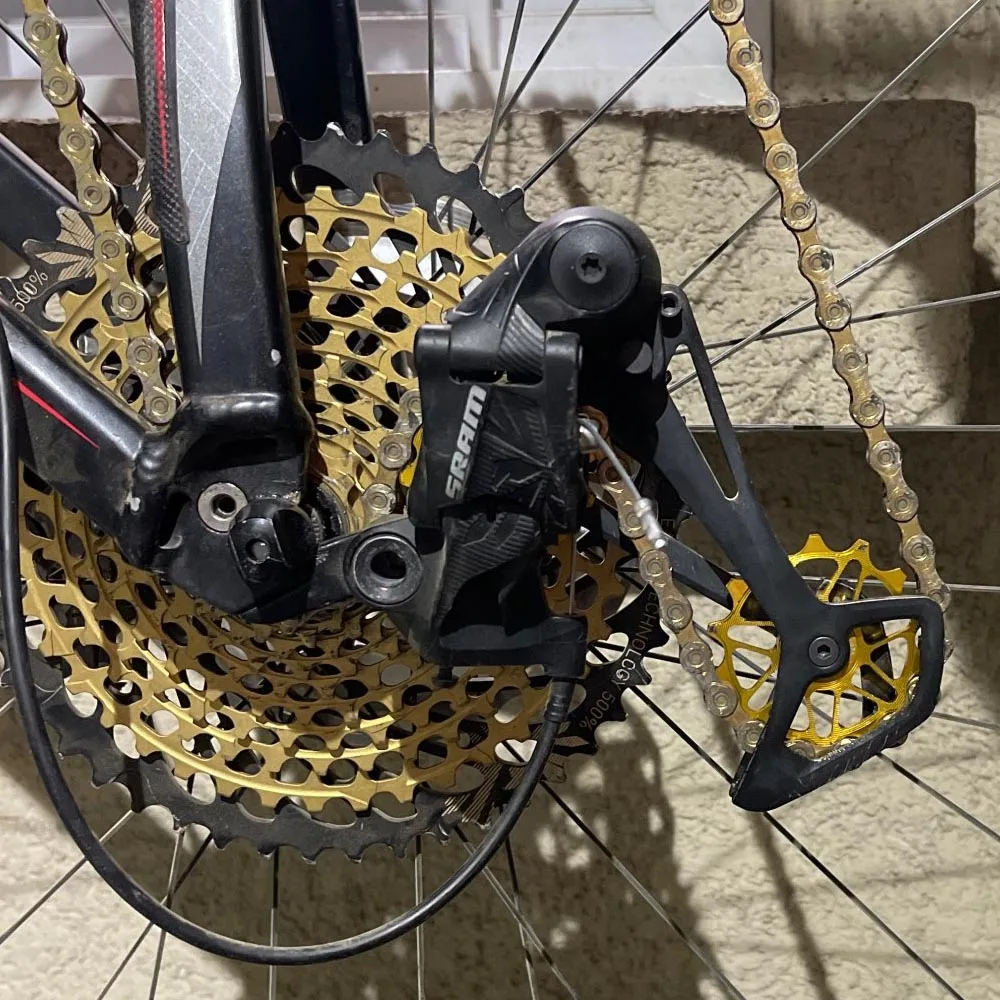 12T 14T Sau Derailleur Ròng Rọc Bộ Rộng Hẹp Răng Hướng Dẫn Bánh Xe Hỗ Trợ 7 8 9 10 11 Tốc Độ cho Shimano Sram MTB Xe Đạp Đường Bộ Phận