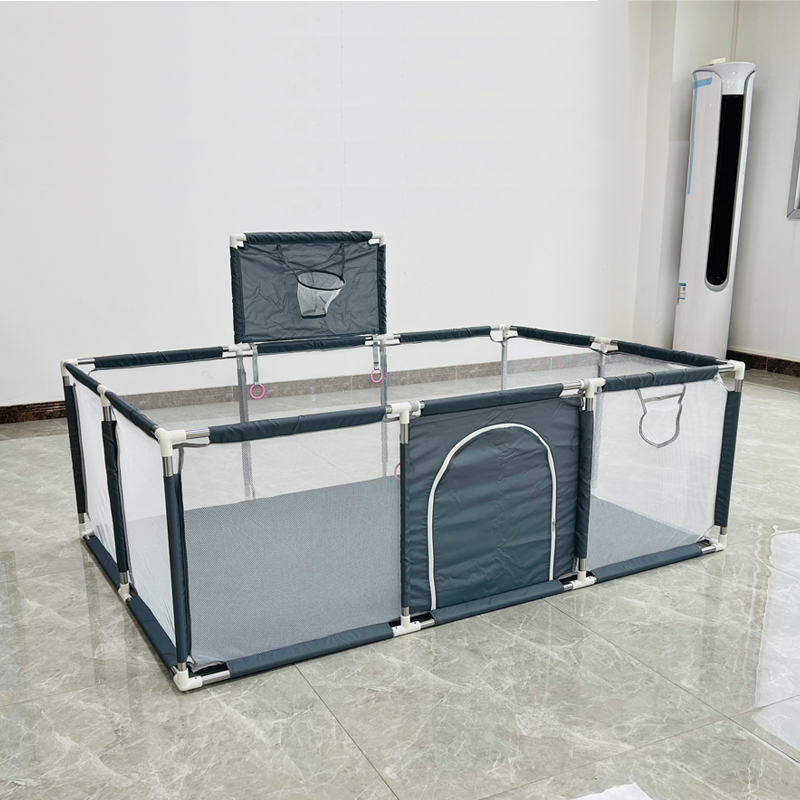 IMBABY ベビーベビーサークル 屋内ベビーコラリトス 子供用安全バリア ベビーアクティビティジム 大型公園 ベビーグラウンドボックスフェンス