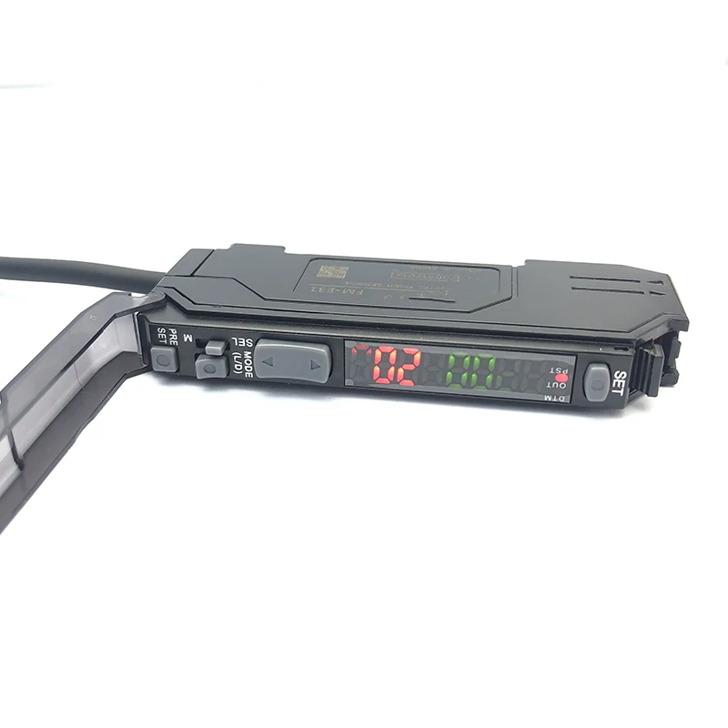 Penguat Sensor serat optik FM-E31 multifungsi berkecepatan tinggi