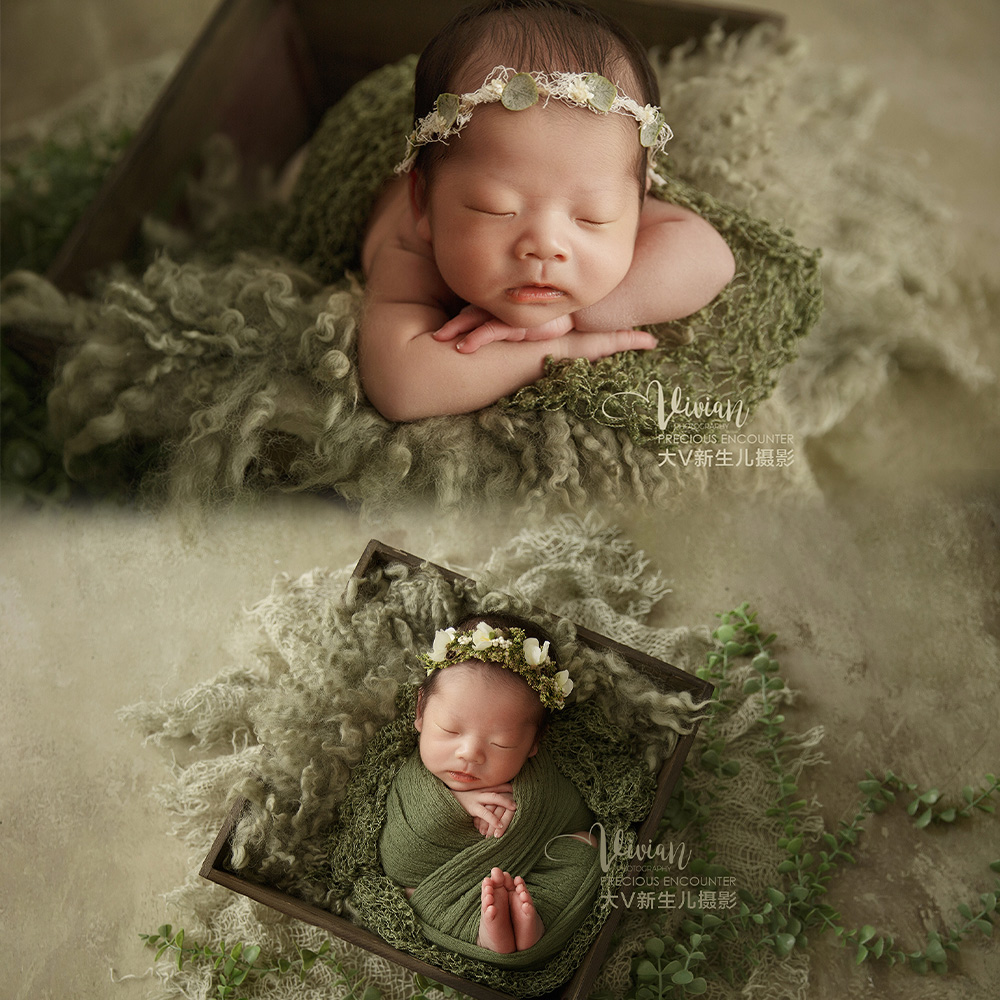 Accesorios de fotografía para recién nacido, envolturas elásticas de hilo de algodón suave, gorro tejido con flores, manta para accesorios, accesorios de tiro para bebé