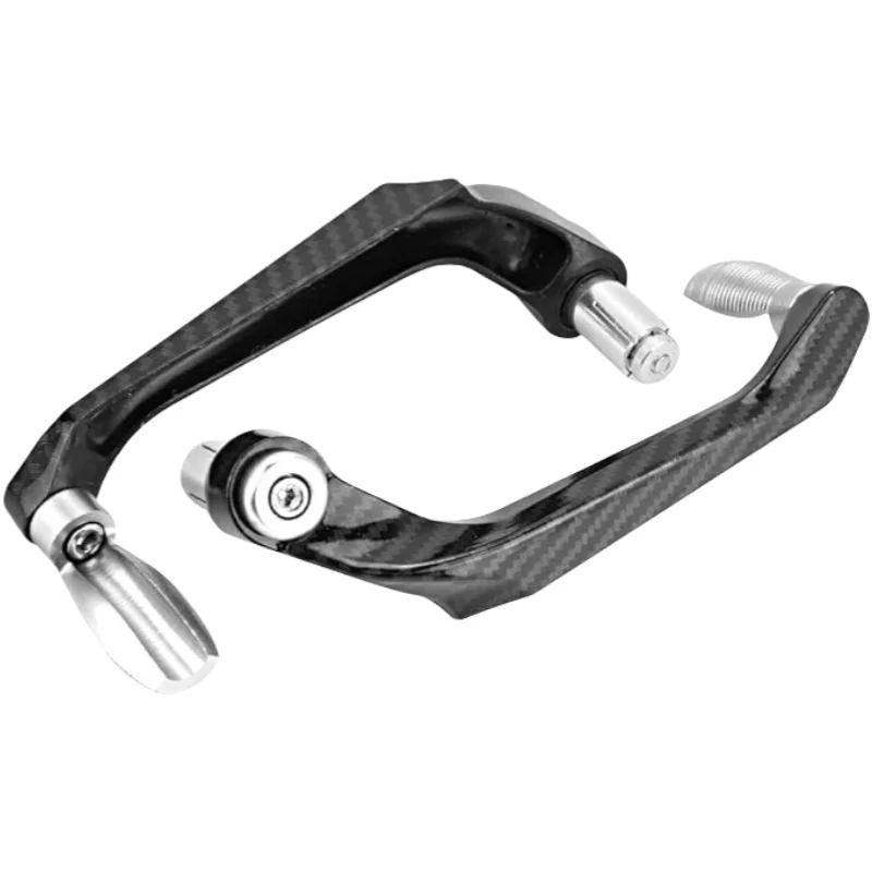 Motocicleta Alumínio Alloy Handlebar Brake Clutch Lever, Mão Guard Protector, Die-Casting, Modificação Acessórios