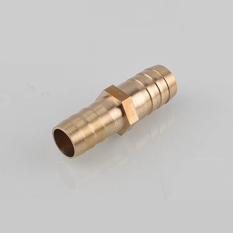 3-25 มม.6 มม.4 มม.8 มม.10 มม.ทองเหลือง 2 WAY ลดตรงท่อ Barb Barbed ท่อลดทองแดง COUPLER CONNECTOR ADAPTER