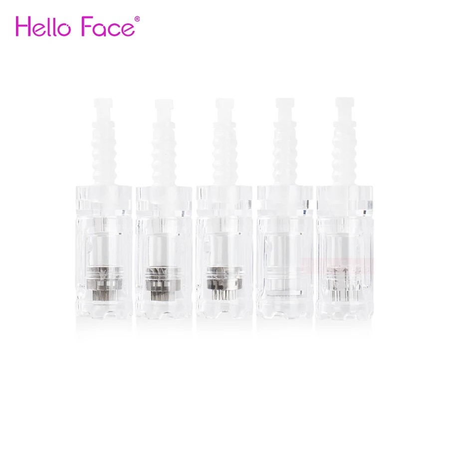 Dr. Bút A10 Kim Hộp Mực Bằng Lưỡi Lê Hộp 12 24 36 42 Nano Kim MTS Micro Da Needling Tương Thích Với Dr Pen a10