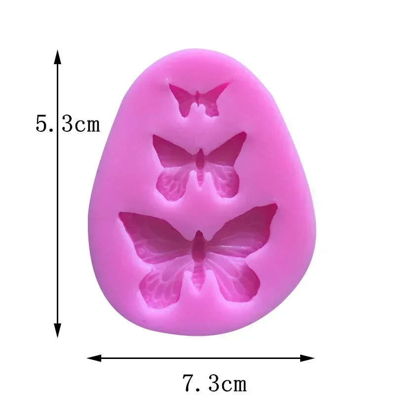 Molde de mariposa de silicona