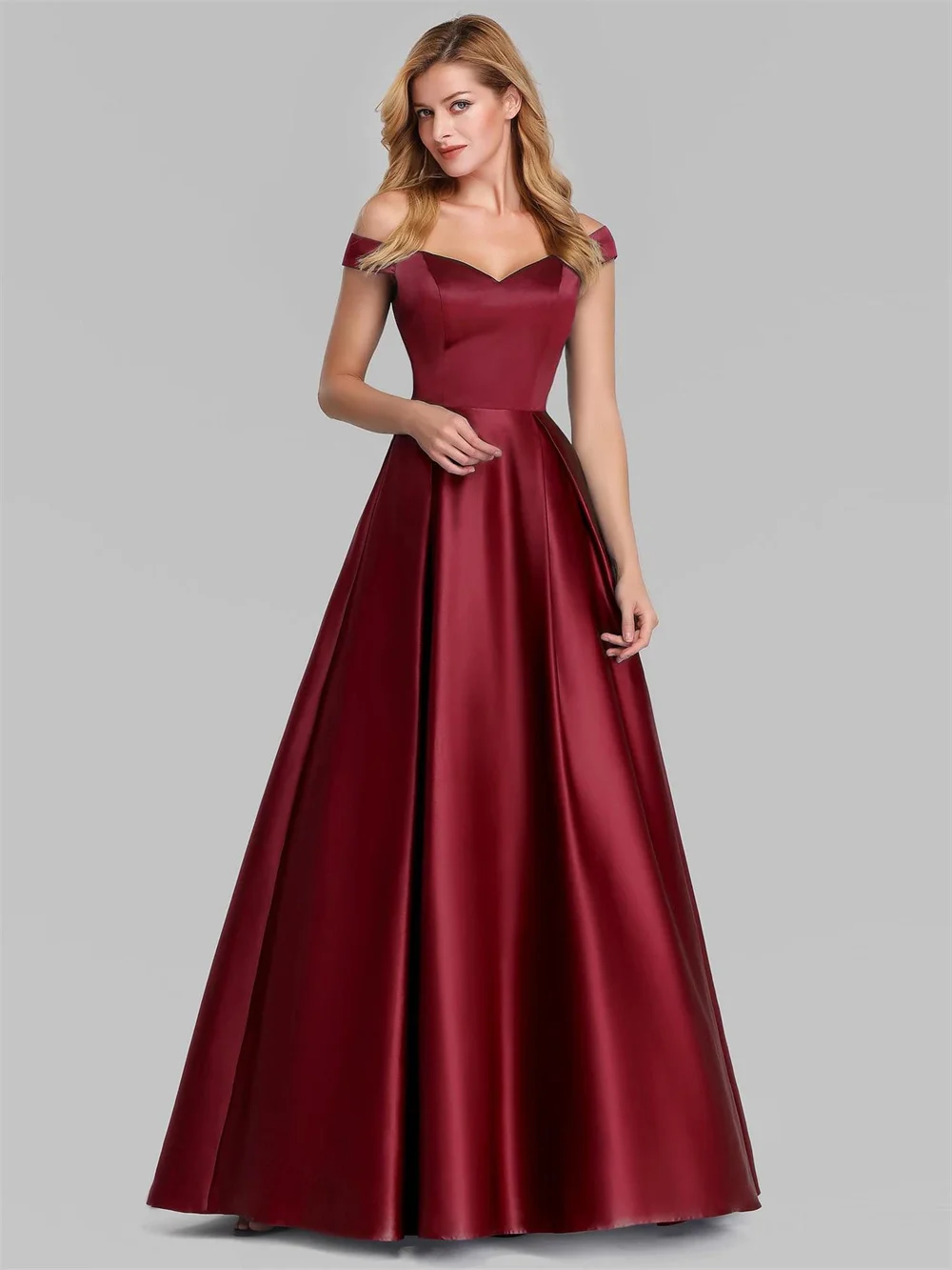 Vestido de fiesta de noche elegante para mujer, novedad de 2023, vestidos largos sexis de cintura alta con cuello en V, vestidos de quinceañera de graduación de Boutique para mujer