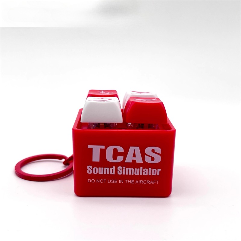 TCAS Warning Sound: Boeing Airbus Keychain, Fun Aviation Cultural and Creative Gift  Boeing Airbus b737 777 A320 A330 egpws