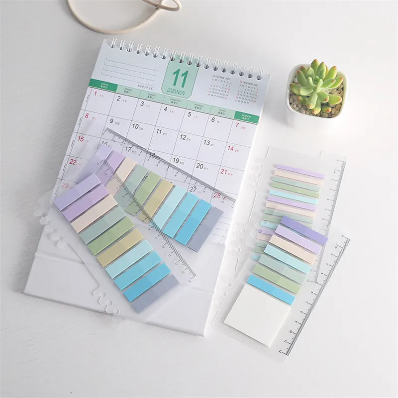 200 Tờ Trong Suốt Dính Chắc Xách Tay Thú Cưng Ghi Nhớ Cho Văn Phòng Sinh Viên Văn Phòng Phẩm Đơn Giản Rách Ghi Nhớ Miếng Lót Chú Notepad