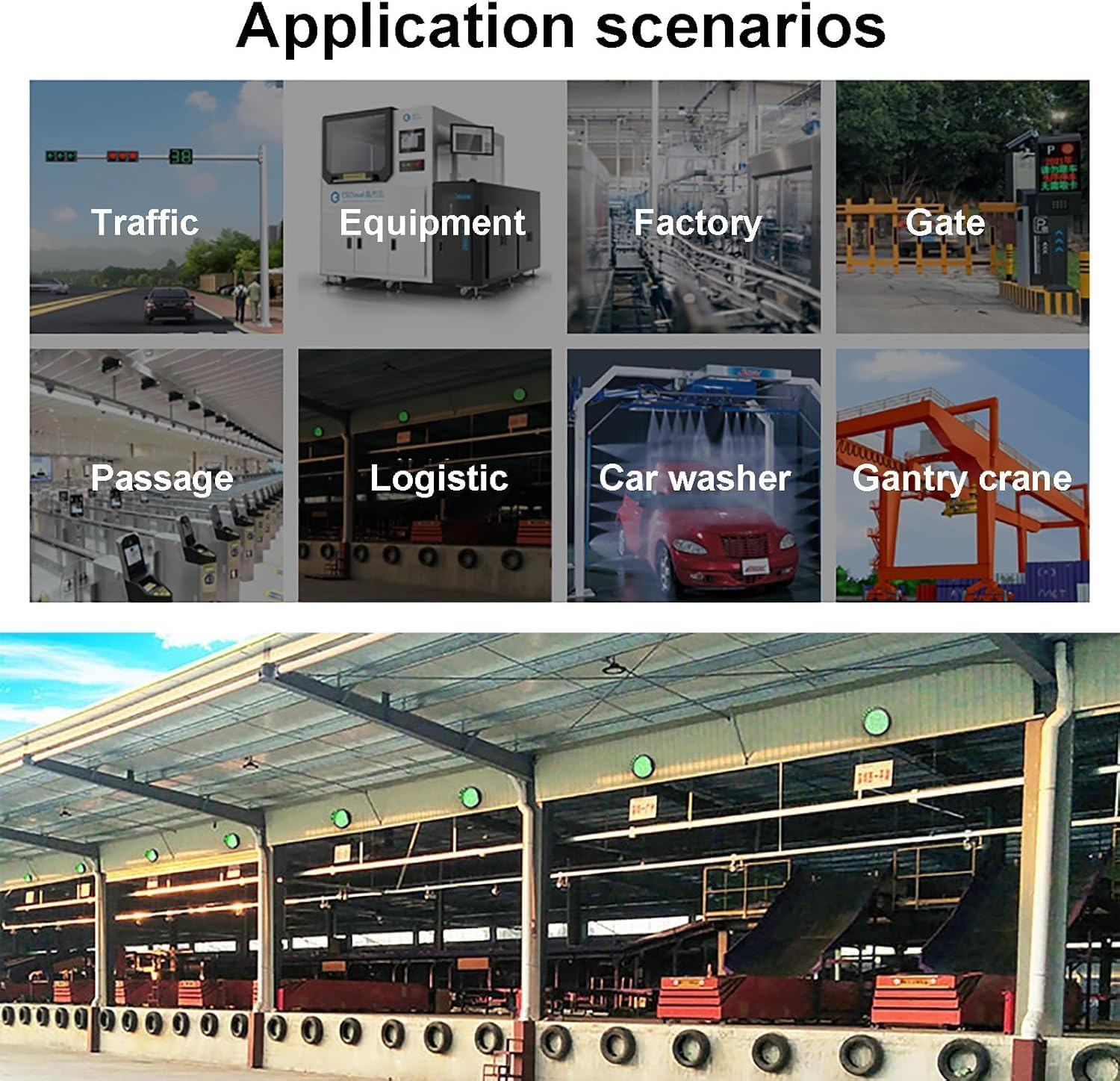 Traffic Light 125mm | Red Yellow Green LED Traffic Light | PC Housing | DC 12V | 125mm Diameter| IP65