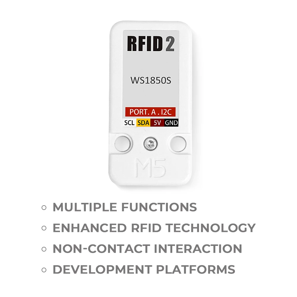 M5Stack Offizielle Mini RFID 2-Lese-/Schreibgerät (WS1850S)