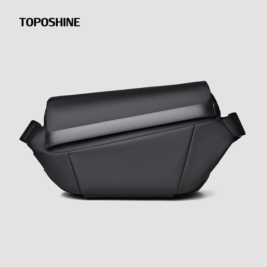Toposhine-Bolso de un solo hombro impermeable para hombre, bandolera de pecho ligera de moda, bolsos pequeños de ocio para viajes de alta gama