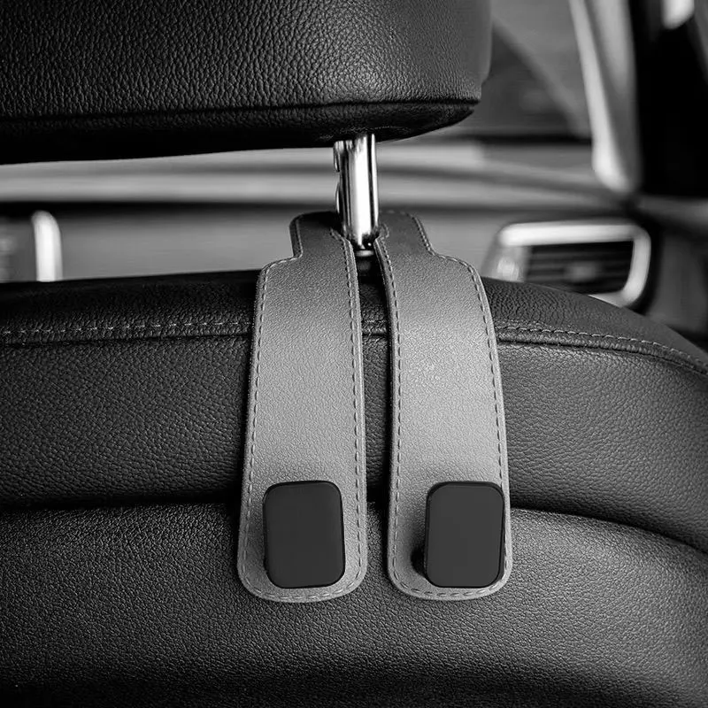 Crochets pour appui-tête de voiture, cintre pour sacs, organisateur de dossier de siège, Clips de fixation automatique, crochets de voiture St