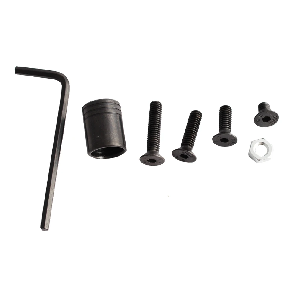QD Kit de base de bucle de separación rápida de montaje giratorio de eslinga de 1,25 pulgadas con 4 tornillos + 1 tuerca + 1 llave