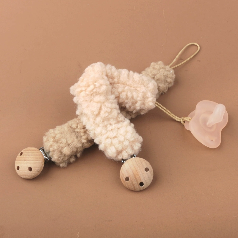 ตุ๊กตาเด็ก Pacifier คลิปโซ่จุกนมผู้ถือ Leash จุกนมหลอกของเล่นสายคล้อง Anti-lost สําหรับให้นมบุตรทารกแรกเกิดของขวัญ