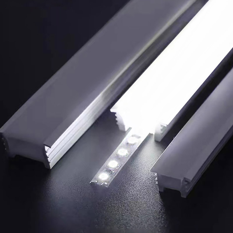 Flexible eingebettete LED-Neonröhre, Silikagel-Abdeckung, Silikon, diffuser Kanal, DIY Outdoor, wasserdichtes Streifenlicht, WS2812B, WS281