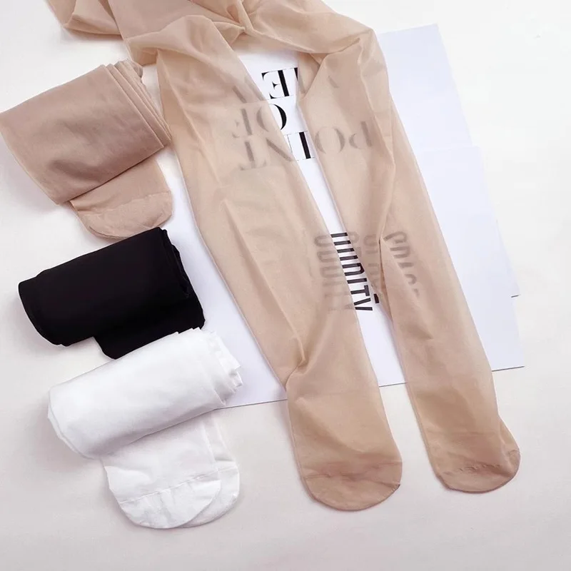 ฤดูร้อนเด็ก Pantyhose สําหรับสาวแฟชั่นสีทึบบัลเล่ต์ Tights สําหรับสาวนุ่มบาง Breathable Leggings ถุงน่อง