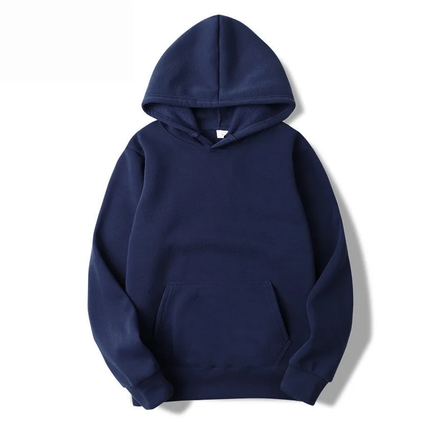 2025, unisex sweatshirt met capuchon, herensweatshirt in effen kleur, heren- en damespullover met lange mouwen en plug-in zak