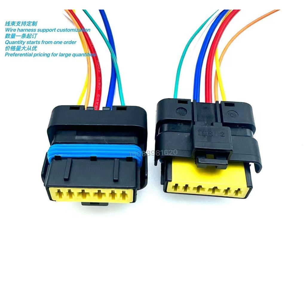 Suitable for Peugeot 307/308/408/Triumph/Sega/throttle valve plug logo gasoline pump plug 7067Y-1.5/2.8-21