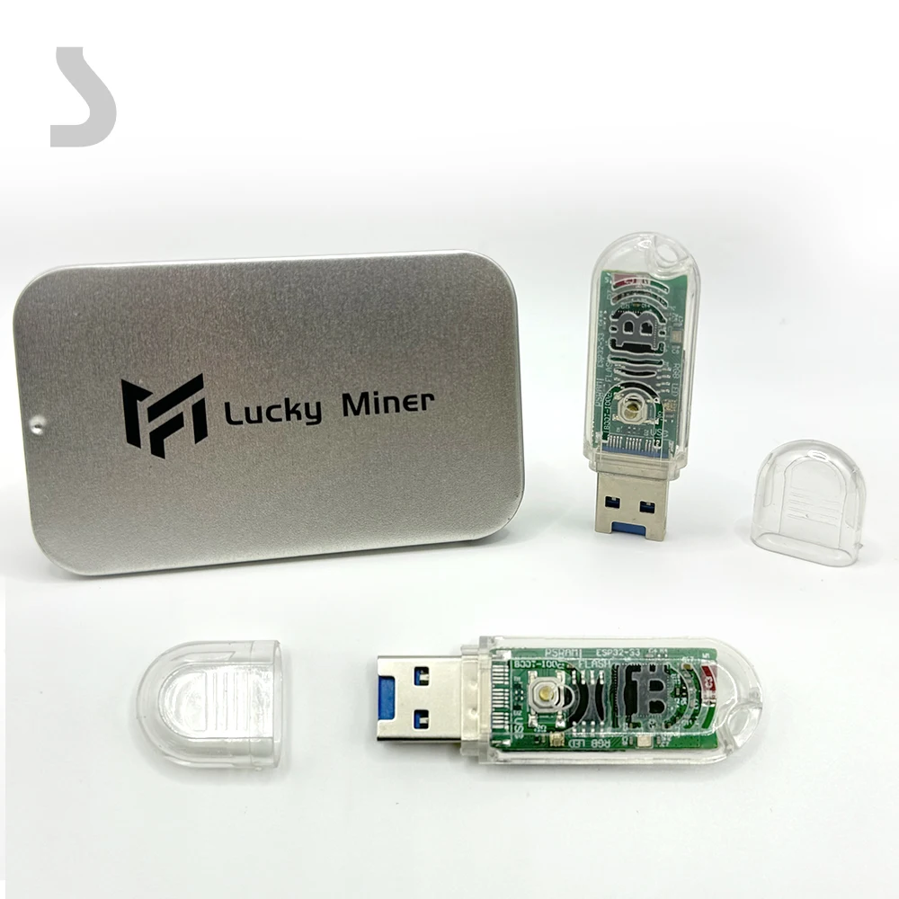 Lucky Miner LV03 BTC solo miner WiFi Crypto miner Lottery Machine silent bitcoin miner Nerdminer usb btc miner mini asic miner
