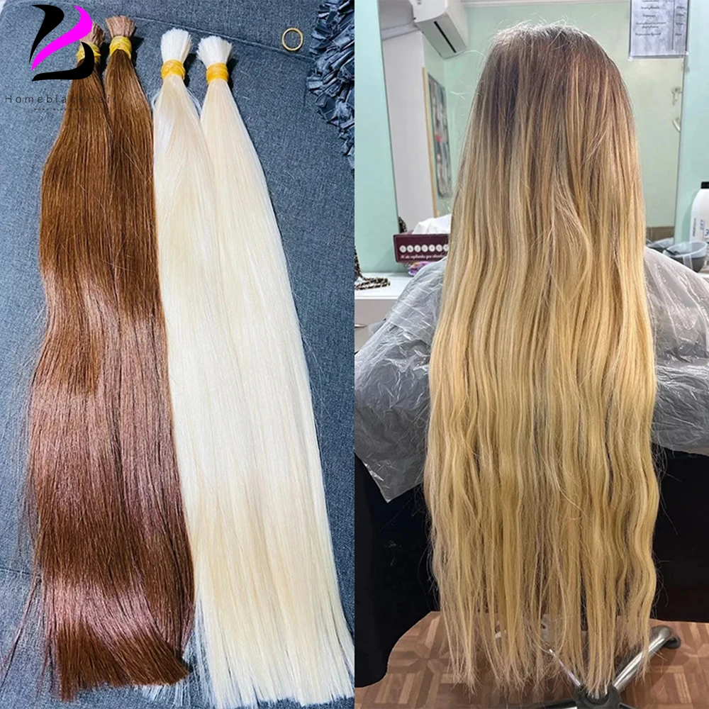Cabelo humano em massa sem trama cabelo vietnamita virgem remy cabelo reto em massa 12-30 polegada 100g 100% 99j extensão de cabelo natural real cinza