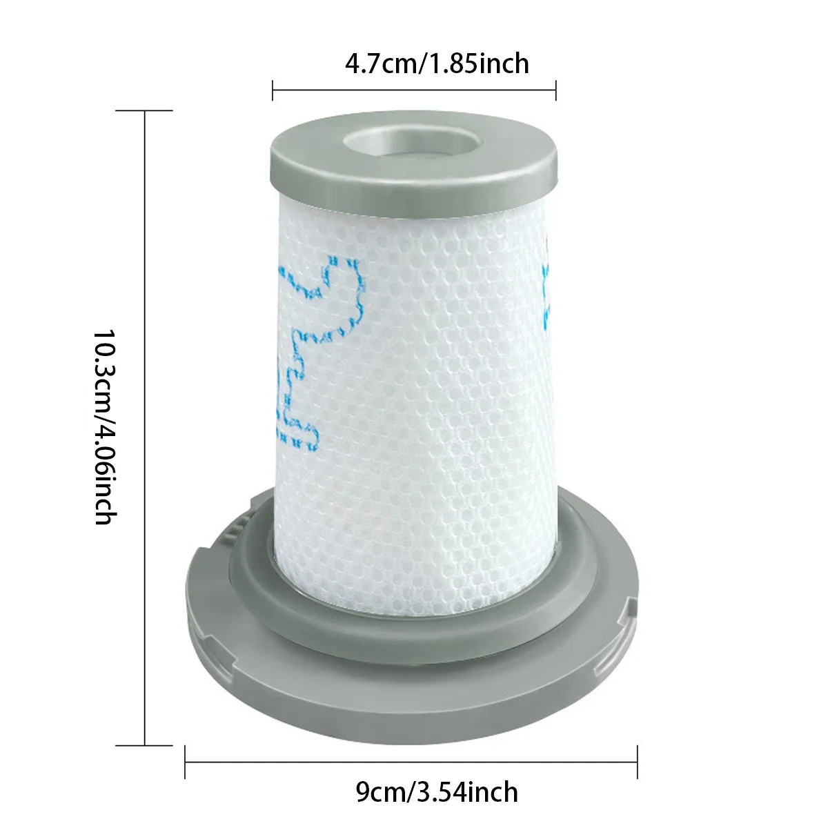 ZR009006 Replacement Filter for Rowenta X-PERT 6.60 X-Force Flex 8.60 RH9611 RH9637 RH9638 RH9639 RH9677 RH9680 RH6821 RH6878