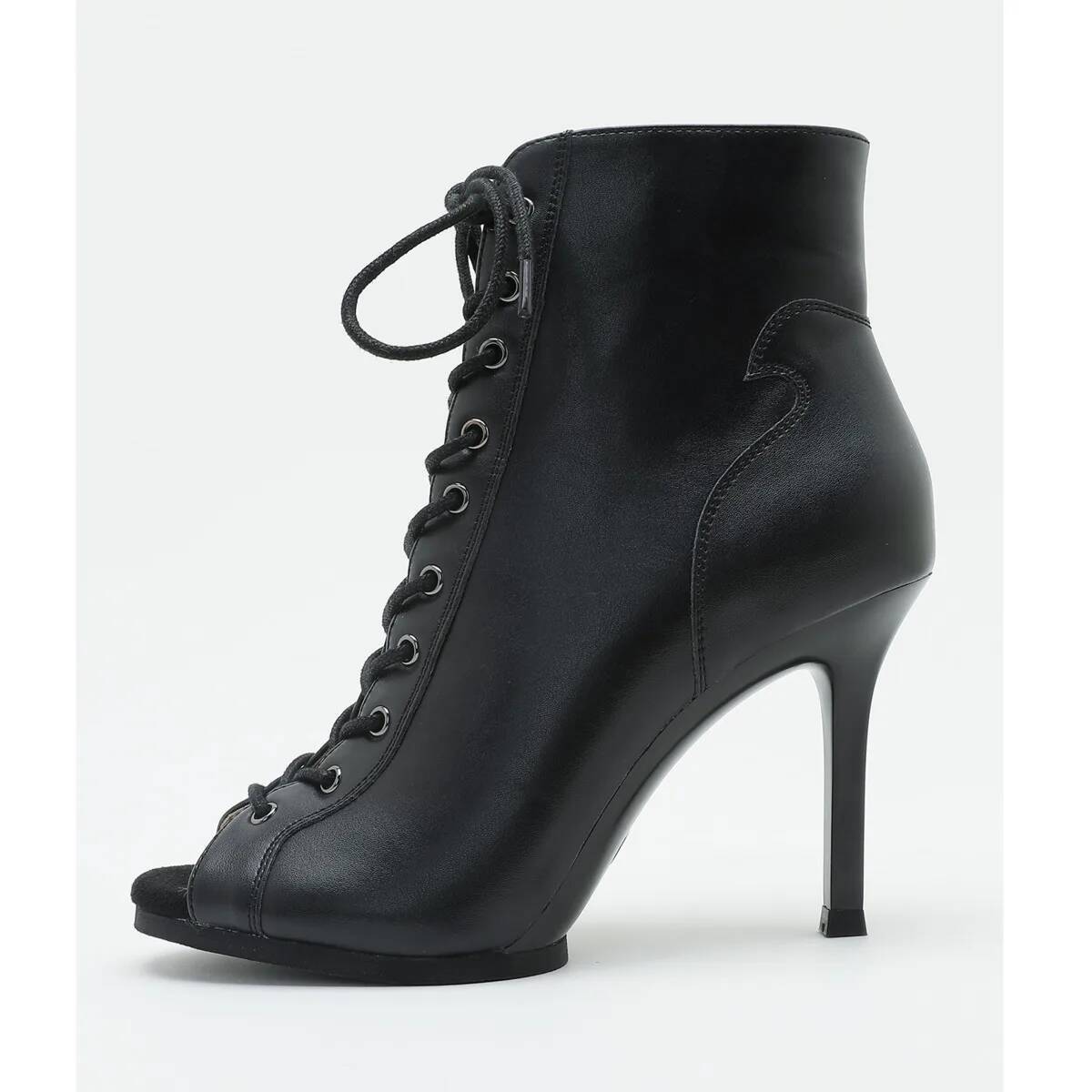 2025 Hoge kwaliteit dames hakken platform damesschoenen gladde zool voor Latin dansen sexy stiletto laarsjes