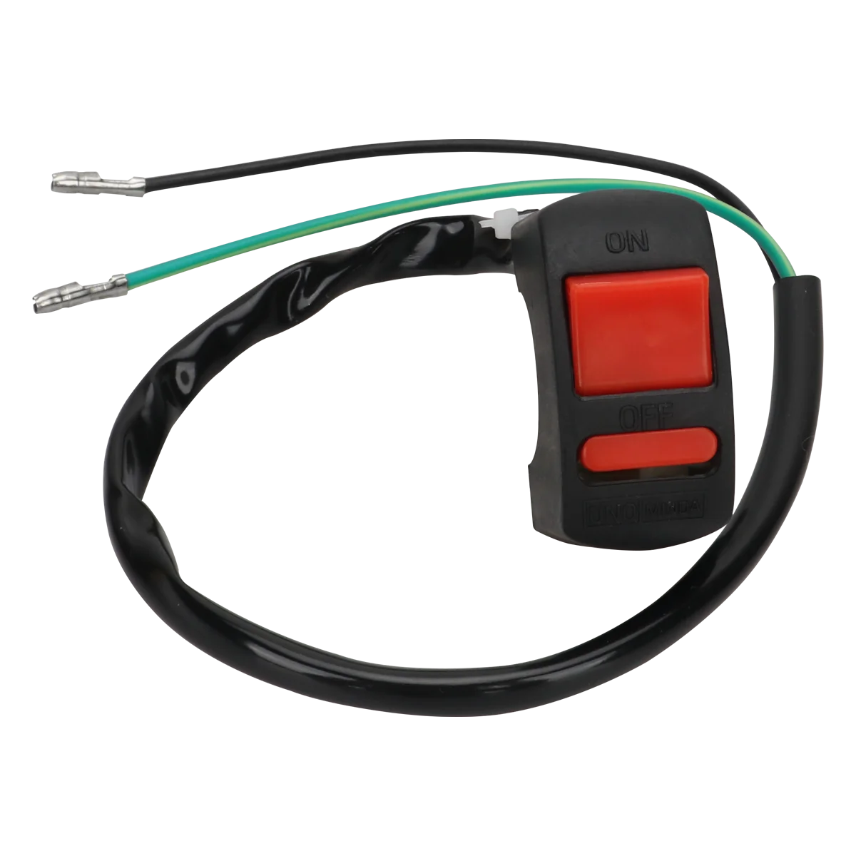 1X Universal Motorcycle Light Switch Connector ON OFF Handlebar Modification Button For Scooter Headlight Motorbike Acessories