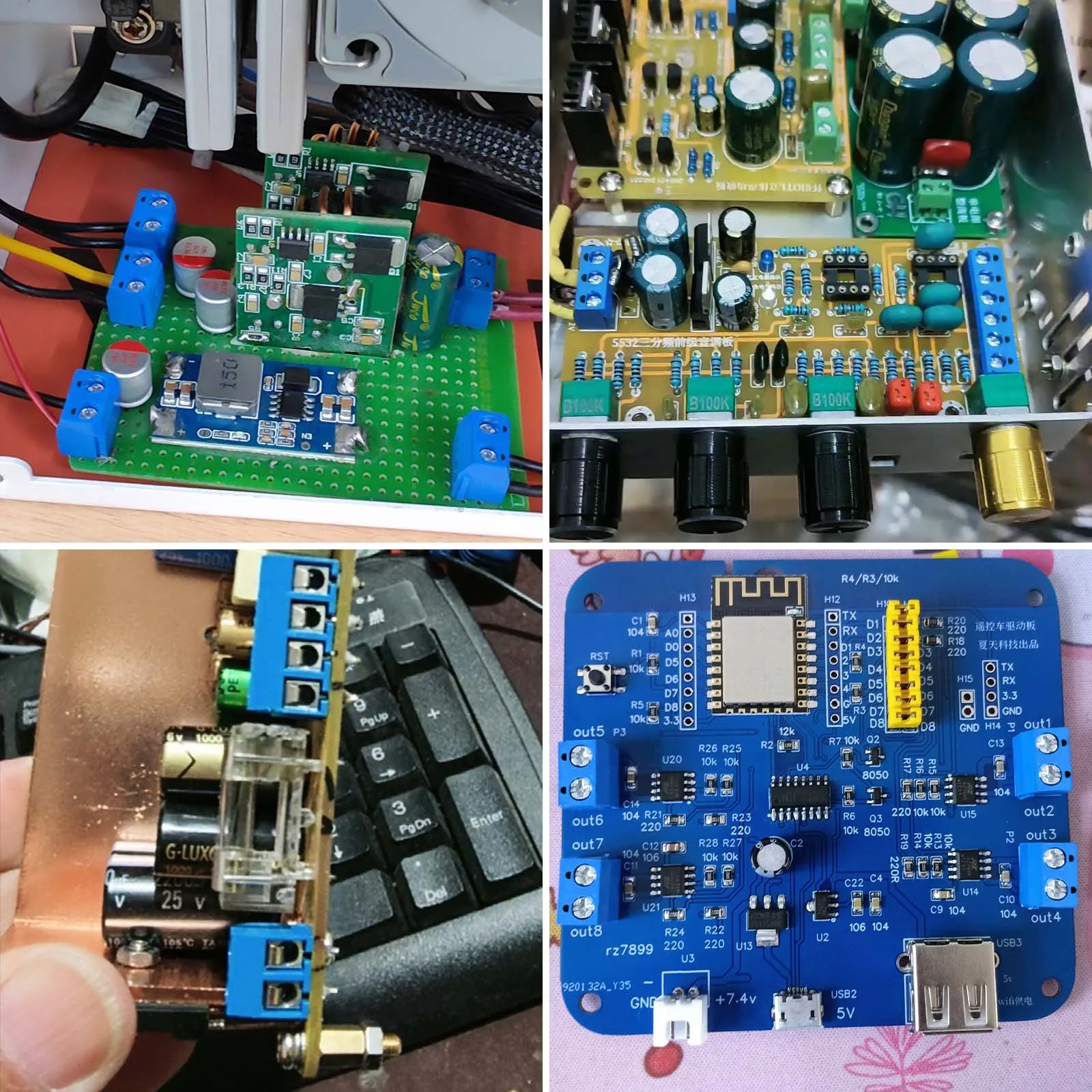 50 pz 5mm PCB Terminali A Vite 2pin e 3pin Montaggio Morsettiera A Vite Connettore Per Circuito
