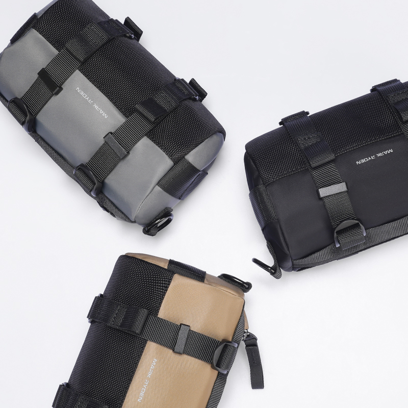 MARKRYDEN Markowa codzienna torba na ramię w kształcie cylindra dla mężczyzn i kobiet